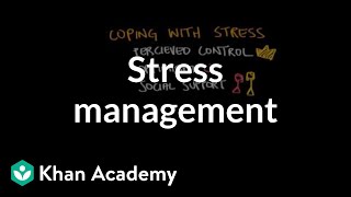 Stress management  Processing the Environment  MCAT  Khan Academy [upl. by Tiphany533]