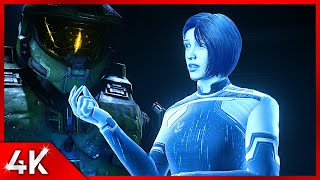 The Weapon finds out the truth about her and Cortana  Halo Infinite 4K [upl. by Llatsyrk879]