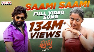 Saami Saami Full Video Song Telugu  Allu Arjun Rashmika  Pushpa Songs  DSP  Sukumar [upl. by Euqinue]