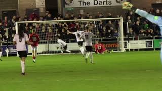 Dartford FC v Ebbsfleet United 010222 Dartford Goal [upl. by Safier]