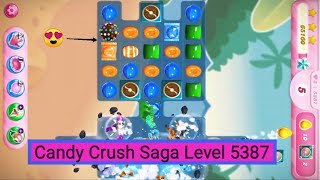 Candy Crush Saga win Level 5387 [upl. by Henriques498]