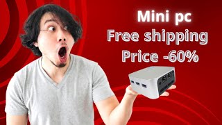 Aliexpress  FIREBAT T8 Pro Plus Mini PC Intel Celeron N5095 N100 Desktop Gaming Computer [upl. by Arsuy]