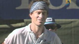 John McEnroe Is Disqualified  Australian Open 1990 [upl. by Ahsilem]