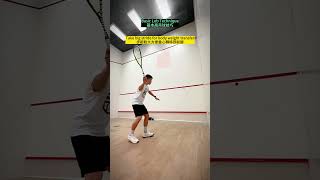 Squash Essentials EP42 LOB  壁球教学基本高吊球技巧 squash 壁球 squashcoaching squashlife squashtraining [upl. by Granese]