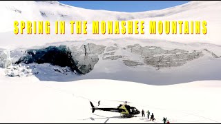 Springtime heliskiing In the Monashee Mountains Revelstoke BC [upl. by Casavant]