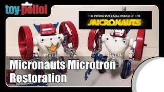 Vitnage Micronauts Microtron restoration  Toy Polloi [upl. by Idzik692]