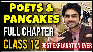 Poets And Pancakes Class 12  CBSE English Chapter 6  Full SummaryQuestions And AnswersIn Hindi [upl. by Kitti949]