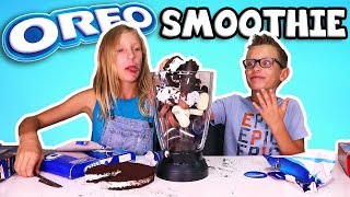 OREO SMOOTHIE CHALLENGE [upl. by Enyamrahc]