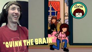 Daria 1998 Reaction  Season 2 Episode 3 quotQuinn The Brainquot MTV Series [upl. by Queston]