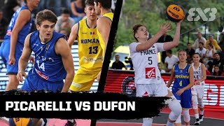 Matteo Picarelli vs Lisa Dufon  Who would you take on your squad  FIBA 3x3 U18 Europe Cup 2019 [upl. by Adehsar]