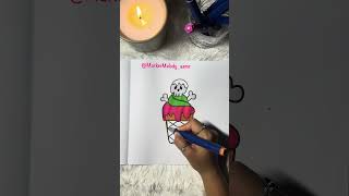 Ice cream ASMR Color🍦 explore asmreating trending coloring satisfying ytshort explorepage [upl. by Aropizt]