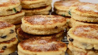 Welsh Cakes Recipe Demonstration  Joyofbakingcom [upl. by Pressey719]