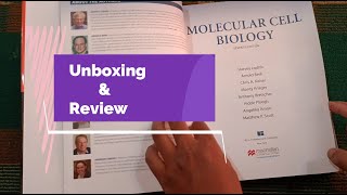 Book Review Molecular Cell Biology 7ed By Harvey Lodish  Reference Book for CSIR NET Life Science [upl. by Arikaahs603]