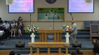 Ephesus SDA Church Service quotDivine formula for successquot by Dr R Norwood Pastor [upl. by Loginov]