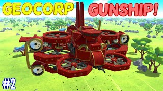 Geocorp AIR Superiority Gunship amp Licenses  Terratech Gameplay  Part 2 [upl. by Lihp62]