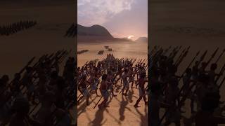 🏜️ Battle of the Sand Dunes Egypt vs Sasani  Total War PHARAOH DYNASTIES shorts [upl. by Naihr]