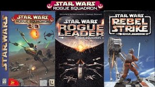 Star Wars Rogue Squadron Trilogy Game Movie All Cutscenes chronological order HD 1080p [upl. by Zobias42]