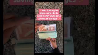 Savings Challenges for every income savingschallenge shortsyoutube budgeting [upl. by Mintun]