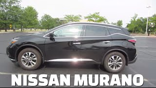 2018 Nissan Murano SL AWD  review walk around and test drive  100 rental cars [upl. by Repinuj]