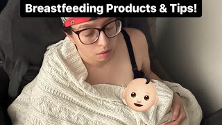 Breastfeeding Products amp Tips for Firsttime Moms 🤍 [upl. by Matelda]