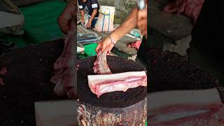 Unique Masterpiece of Pork Cutting amp Chops song bollywood hindisong oldisgold pork shorts the [upl. by Tomaso]