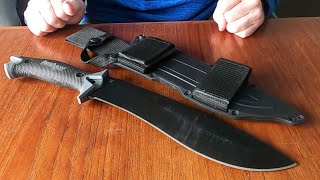 Kershaw Camp 10 review  A camp knife fit for all jobs even a Zombie apocalypse [upl. by Jeritah892]