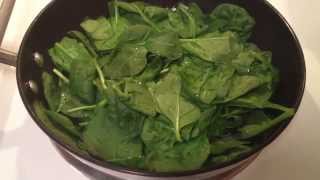 Quick amp Tasty Spinach recipe [upl. by Amsirak]