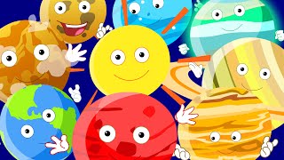 Planets Song For Children  Nursery Rhymes With Lyrics For Kids [upl. by Stewart846]