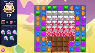 Candy Crush Saga LEVEL 3491 NO BOOSTERS new version🔄✅ [upl. by Meece]