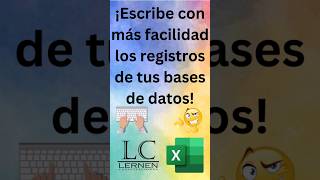 ¡Escribe con más facilidad los registros de tus bases de datos 😃⌨️ [upl. by Atteras]