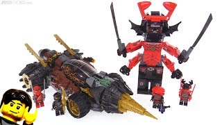 LEGO Ninjago Legacy Coles Earth Driller review 70669 [upl. by Cy36]