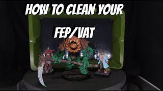 This is how you should clean the FEP and Vat in your resin 3d printers [upl. by Solram]