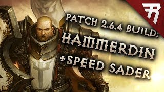 Diablo 3 Season 30 Crusader Hammerdin GR 130 amp speed build guide  Patch 277 [upl. by Kcirrad353]