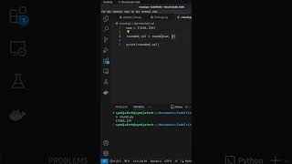 Negative rounding in python Tamil [upl. by Abbe]