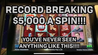 5000 SPINS ✦ MUST SEE HIGH LIMIT SLOTS OVER 15 JACKPOTS [upl. by Romine]