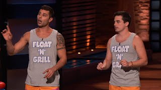 Float N Grill Argues with the Sharks on Sales  Shark Tank [upl. by Ednutey]