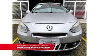 Renault Fluence Dynamique 20 Flex Automático 2014 [upl. by Htial]