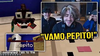 FINALMENTE FIZERAM AS TASKS DO PEPITO KKKKKK  QSMP [upl. by Nrehtak]