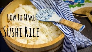 How To Make Sushi Rice Recipe 酢飯の作り方 （レシピ） [upl. by Damalus]