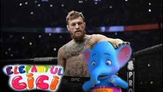 McGregor se antreneaza pe cici [upl. by Htebilil]