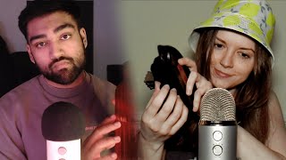 ASMR Inaudible Whispers vs Whispers ft RavensLateNightASMR [upl. by Joella902]