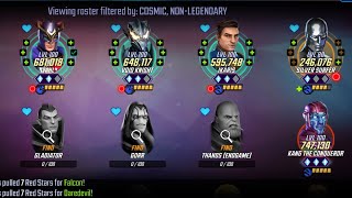 Dark Dimension 7 Cosmic Planning  Annihilators  Marvel Strike Force DD7 [upl. by Evelc499]