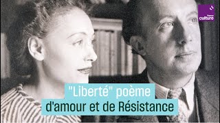 Liberté de Paul Éluard du poème damour à lhymne de la Résistance [upl. by Harbison865]