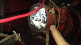 Farmall Cub Pertronix Ignitor Install [upl. by Aynas]