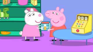 Peppa Pig Opens A Shop  Peppa Pig Official Channel Family Kids Cartoons [upl. by Leuqram187]