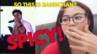 FIRST TIME LEARNING ABOUT BANGCHAN Bangchan tiktok edits that will make your nose bleed REACTION [upl. by Aidnyc300]