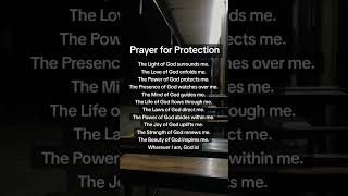 Prayer for Protection DearGod Jesuschrist Christian Saved Prayer Amen [upl. by Kassab]