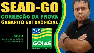 Concurso SEAD GO 2022  Gabarito Extraoficial  Correção da Prova [upl. by Claudelle]