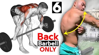 How to do Back Workout with Barbell Row [upl. by Thane]