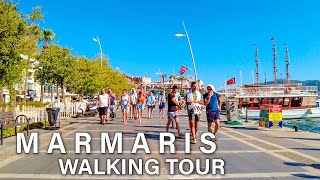 Marmaris Turkey Walking Tour 4K [upl. by Ashatan372]